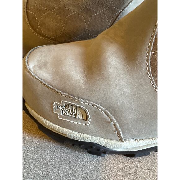 The North Face Neutral Beige Primaloft Insulated Winter Waterproof Boots US 71/2 - Picture 4 of 10